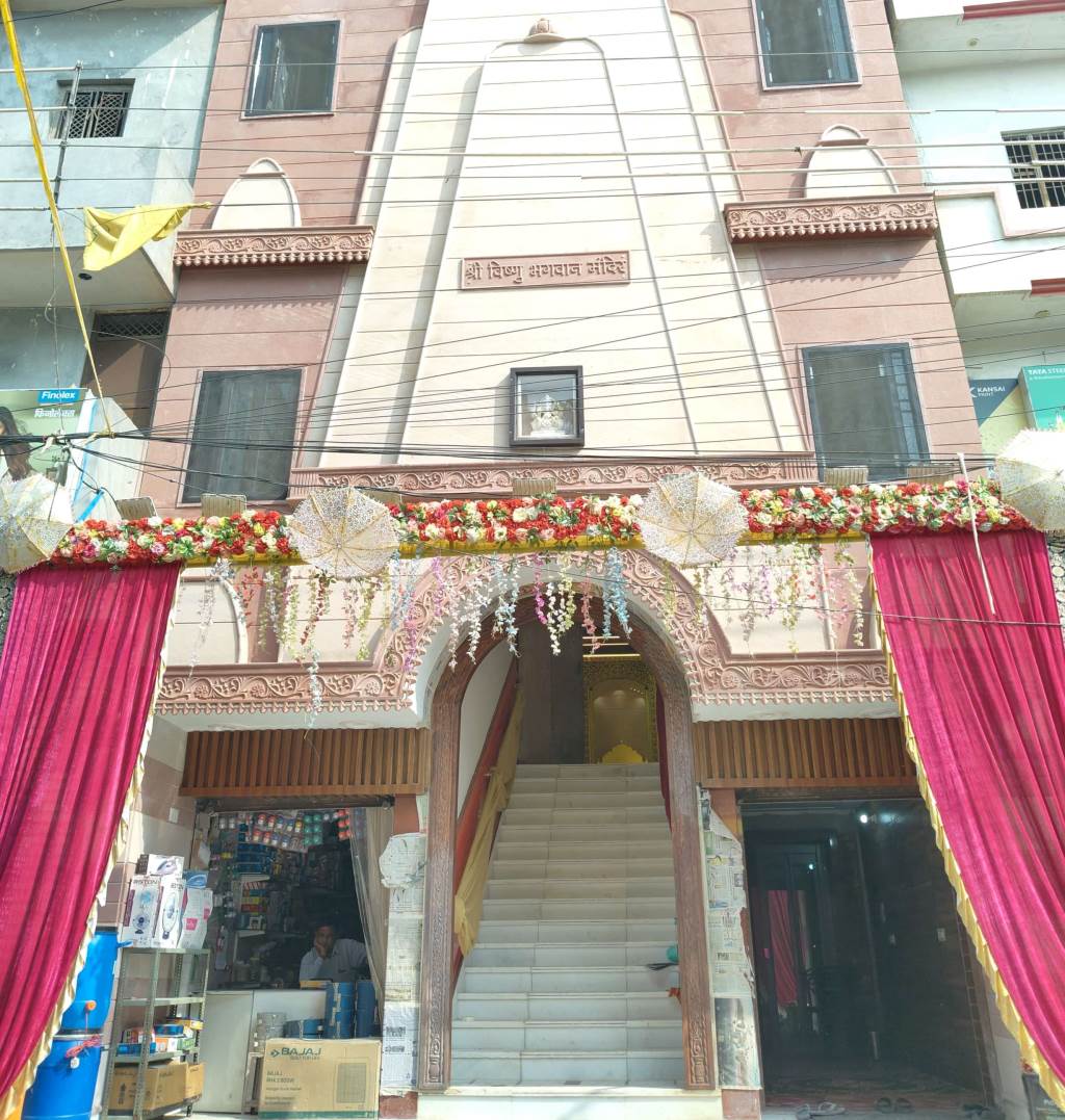 The idol installation ceremony at the Vishnu Bhagwan Temple will be held on November 5th Praveen Bansal